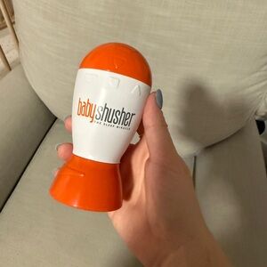 Baby Shusher Sound Machine in Orange and White